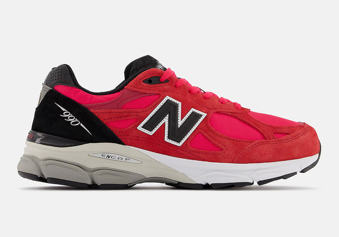 Under Retail: New Balance 990v3 "Red Black"