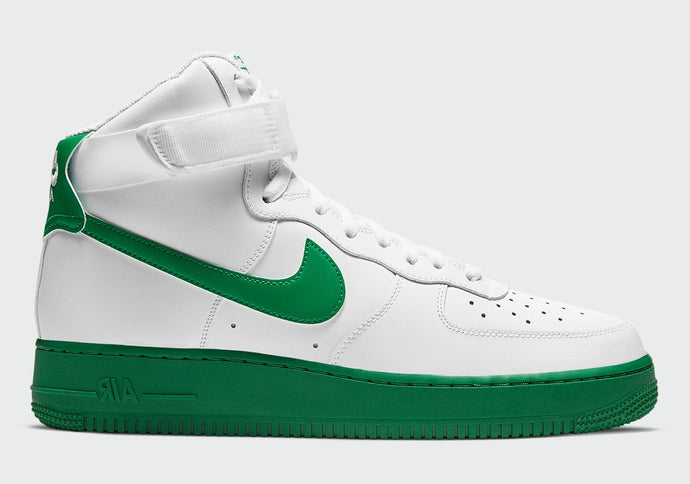 Available Now: Nike Air Force 1 High "Lucky Green"
