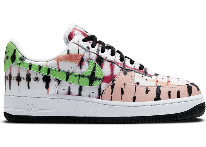 Available Now: Wmns Nike Air Force 1 Low "Black Tie-Dye"