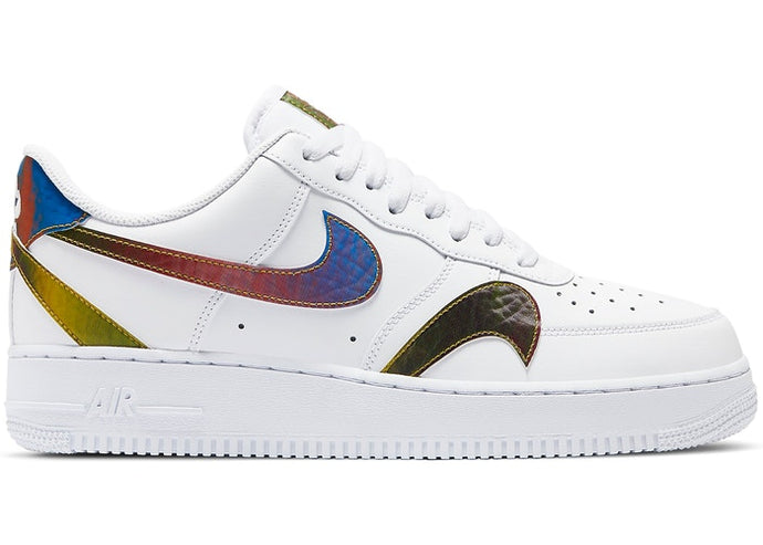 Available Now: Nike Air Force 1 Misplaced Swoosh "White Multi"