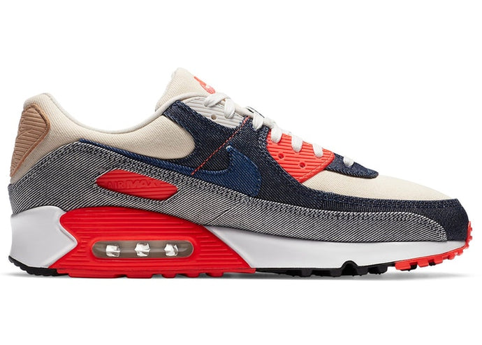 Available Now: Denham x Nike Air Max 90 "Infrared"