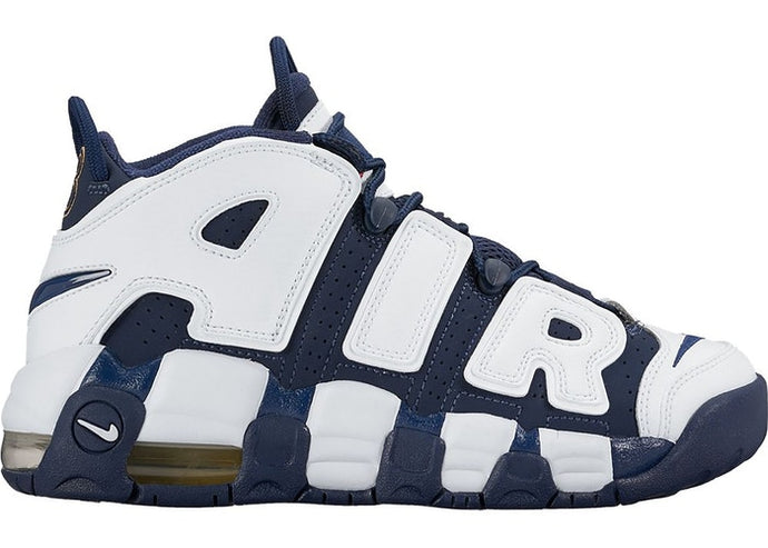 Available Now: GS Nike Air More Uptempo '96 "Olympic"