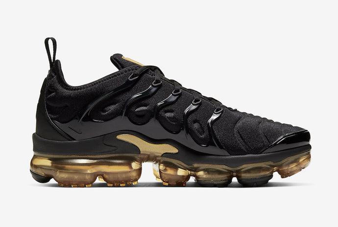 Available Now: Nike Air Vapormax Plus "Black Metallic Gold"
