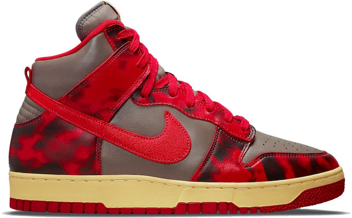 Available Now: Nike Dunk High 1985 "Red Acid Wash"