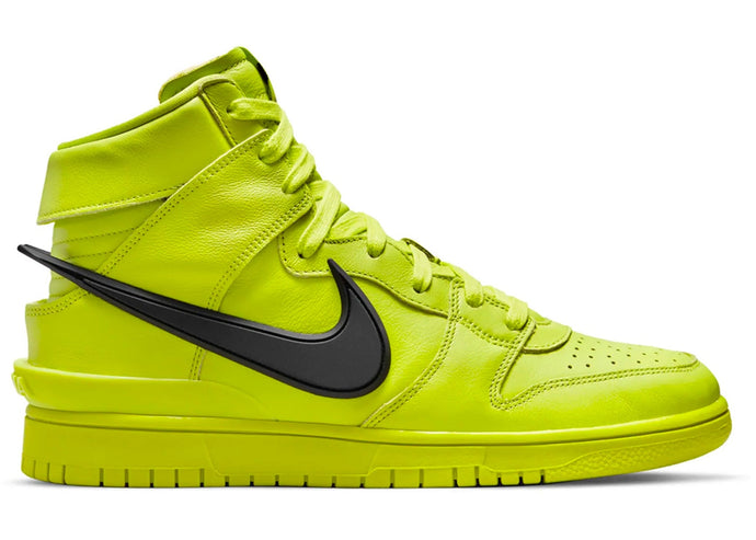 Available Now: AMBUSH x Nike Dunk High "Flash Lime"
