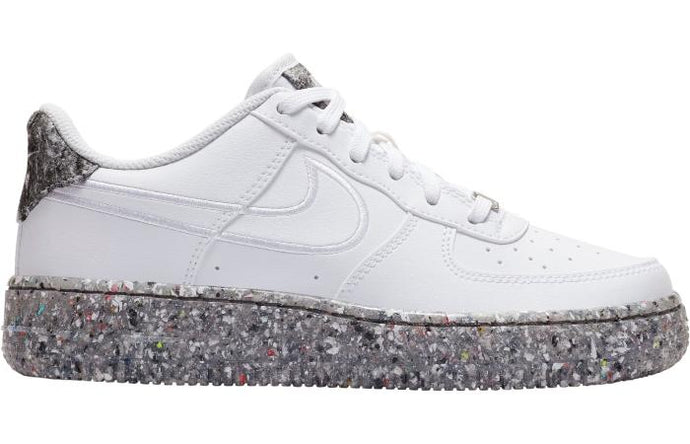 Available Now: GS Nike Air Force 1 Recycled "White Grey"
