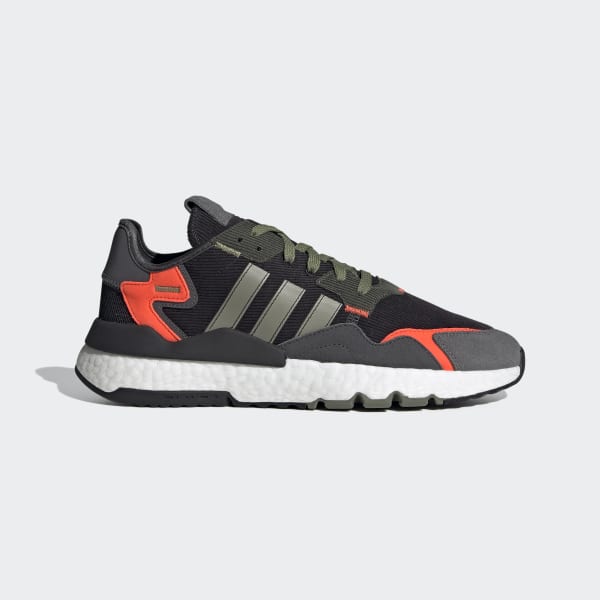 Under Retail: Adidas Nite Jogger "Black Solar Red"