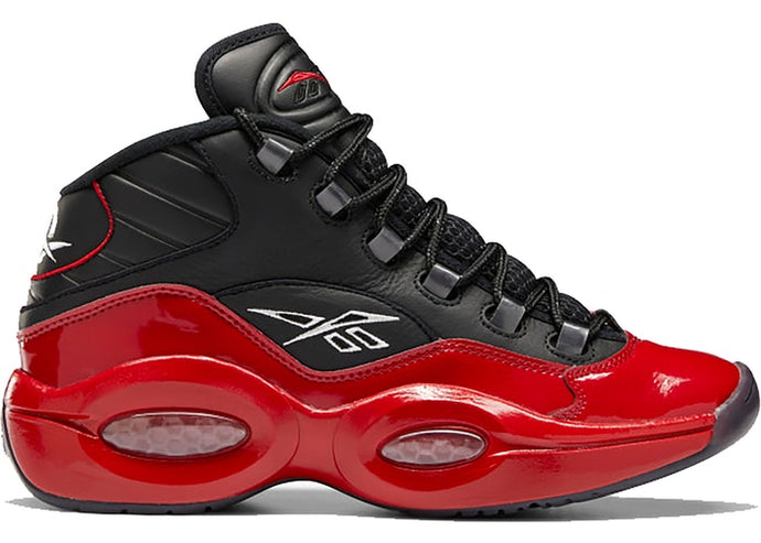 Under Retail: Reebok Question Mid Patent Leather "76ers"