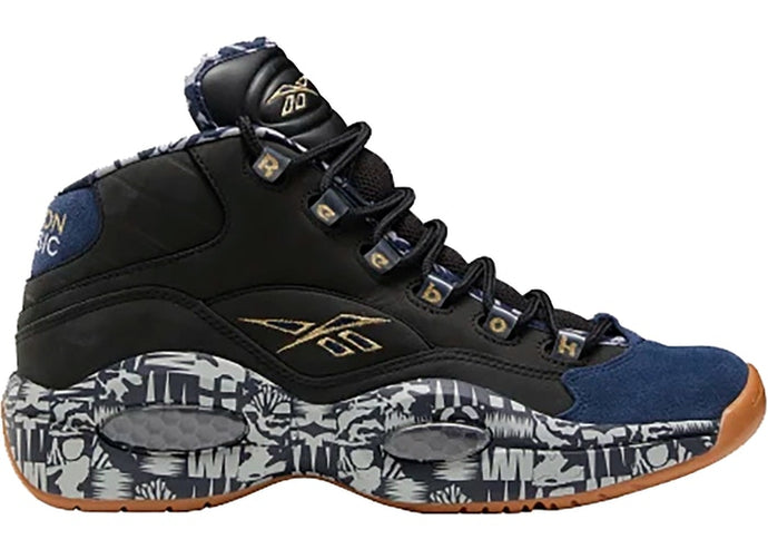 Under Retail: Reebok Question Mid "Navy Black"