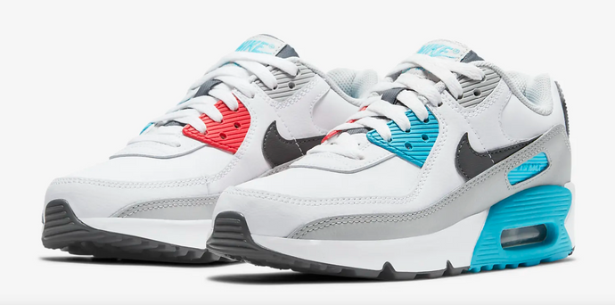 Available Now: GS Nike Air Max 90 "Chlorine Blue"