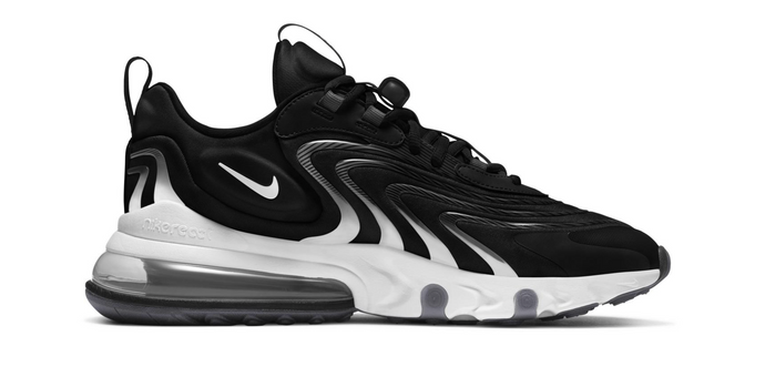 Under Retail: Nike Air Max 270 React ENG "Black White"