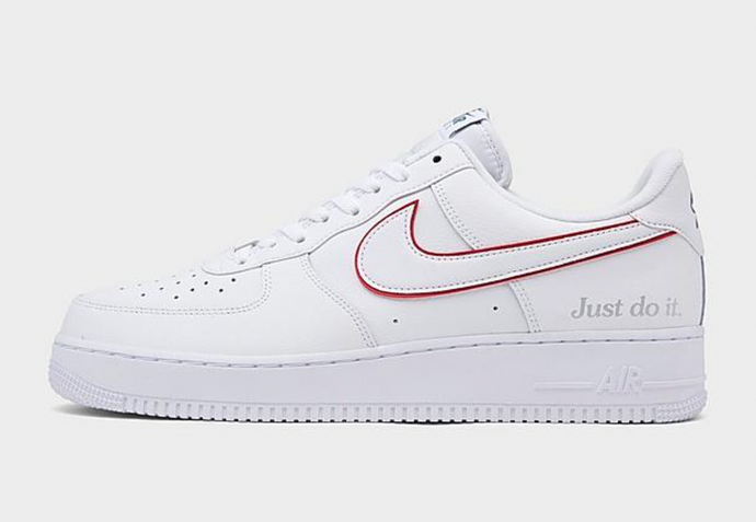 Available Now: Nike Air Force 1 Low Just Do It "University Red"