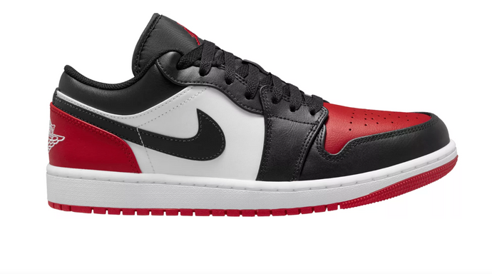 Available Now: Air Jordan 1 Low "Bred Toe"