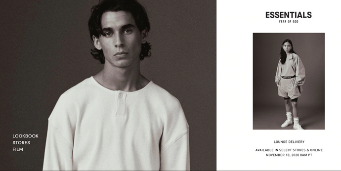 Available Now: Fear of God Essentials "Lounge Delivery"