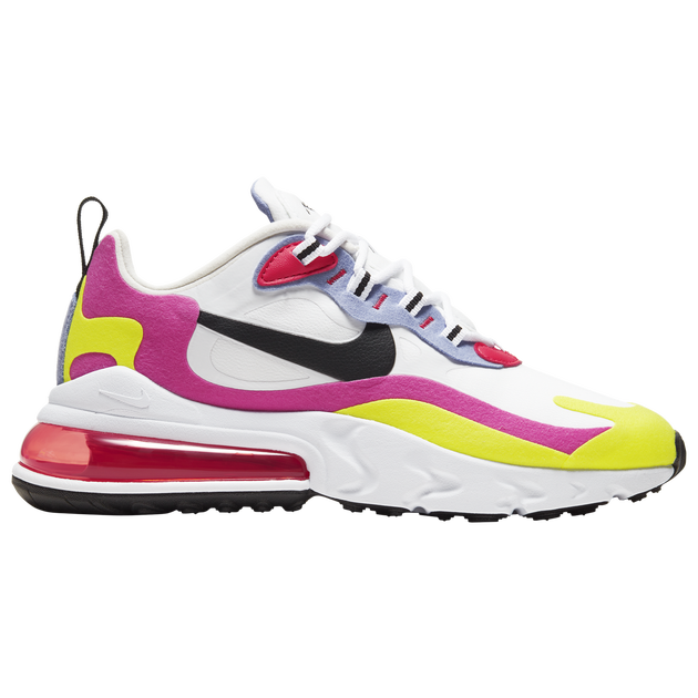 Under Retail: Wmns Nike Air Max 270 React "Pink Yellow"