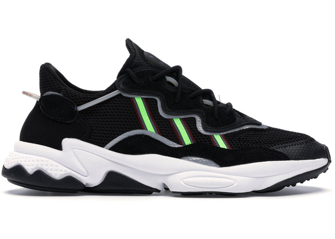 Under Retail: Adidas Ozweego "Core Black Solar Green"
