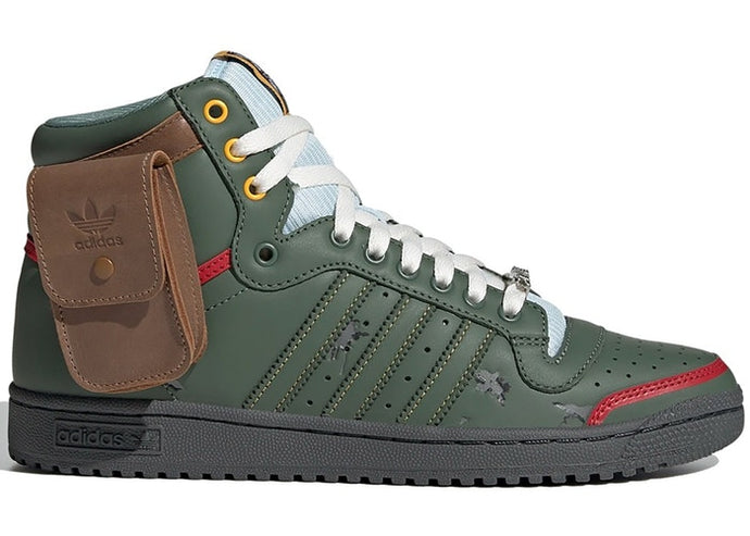 Available Now: Star Wars x Adidas Top Ten Hi "Boba Fett"