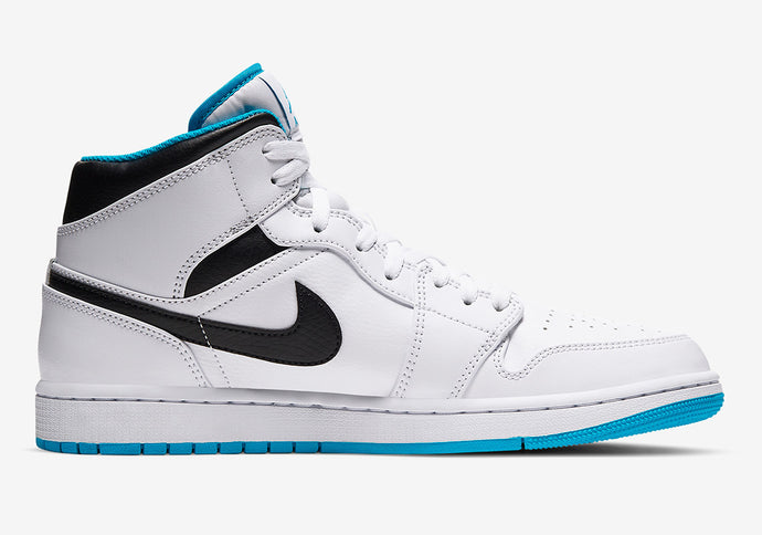 Available Now: Air Jordan 1 Mid "Laser Blue"