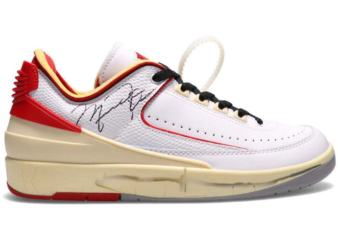 Available Now: Off-White x Air Jordan 2 Low SP “Varsity Red”