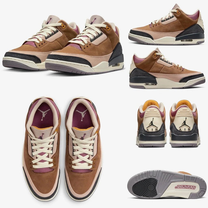 Available Now: Air Jordan Retro 3 "Archaeo Brown"