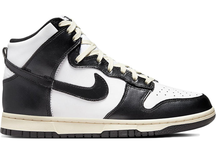 Available Now: Wmns Nike Dunk High "Vintage Black"