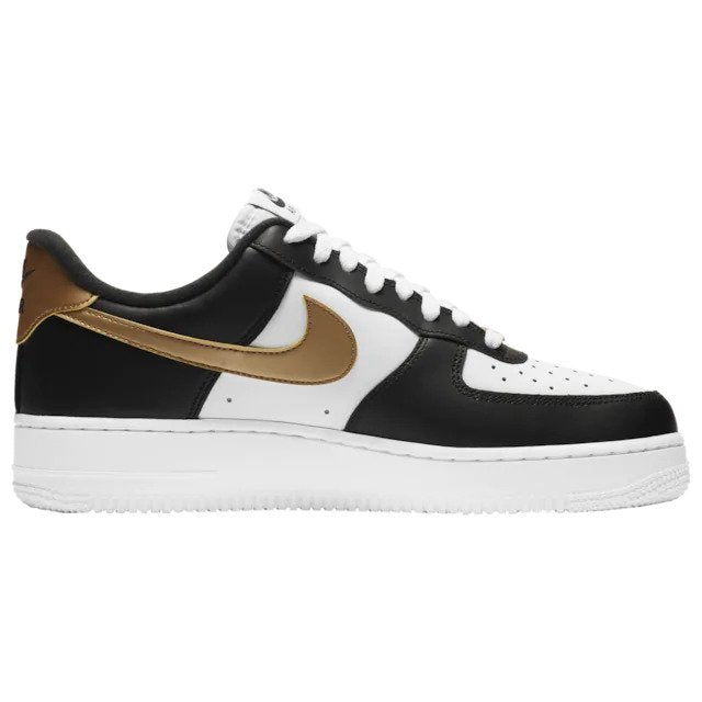 Now Available: Nike Air Force 1 Low "Black Metallic Gold"