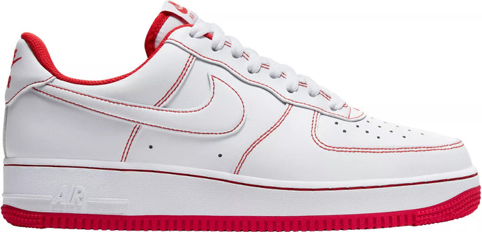 Available Now: Nike Air Force 1 Stitch "University Red"