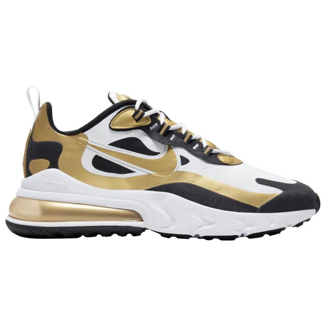 Under Retail: Nike Air Max 270 React "Metallic Gold"