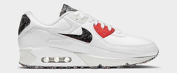 Available Now: Nike Air Max 90 Recycled "White Crimson"