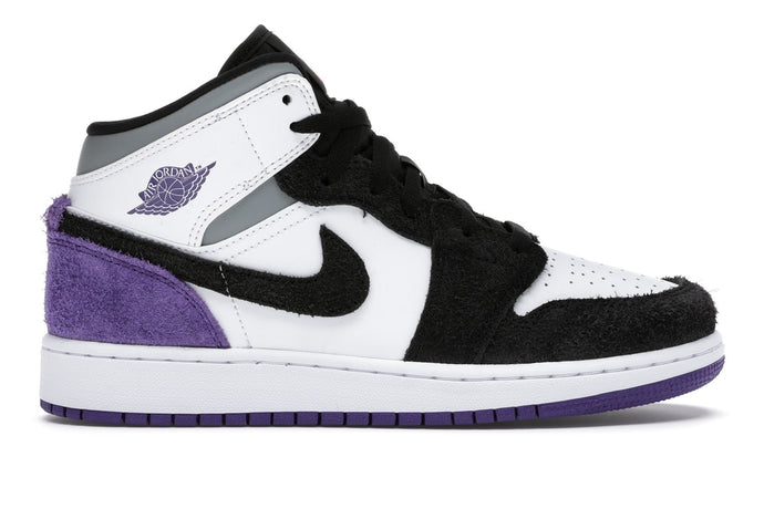 Available Now: GS Air Jordan 1 Mid SE "Court Purple"