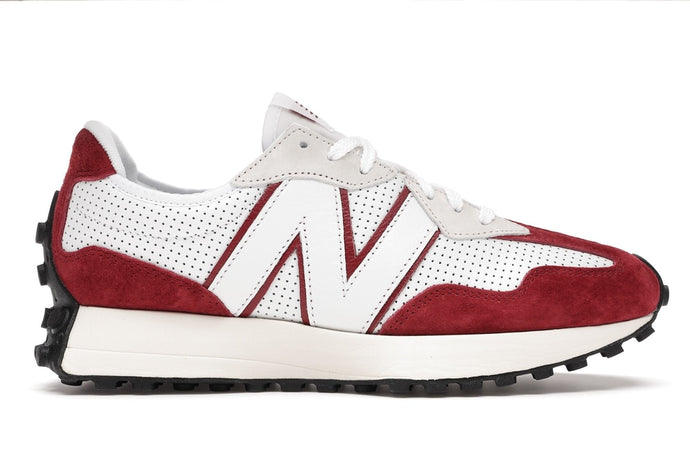 Under Retail: New Balance 327 Perforated "White Red"