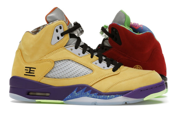 Available Now: GS Air Jordan Retro 5 "What The"