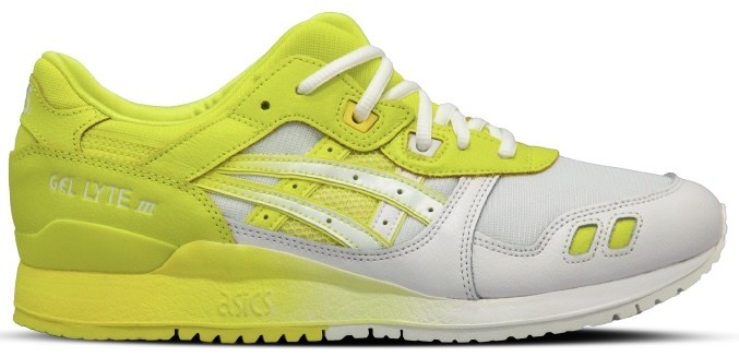 Available Now: Asics Gel-Lyte III "White Yellow"