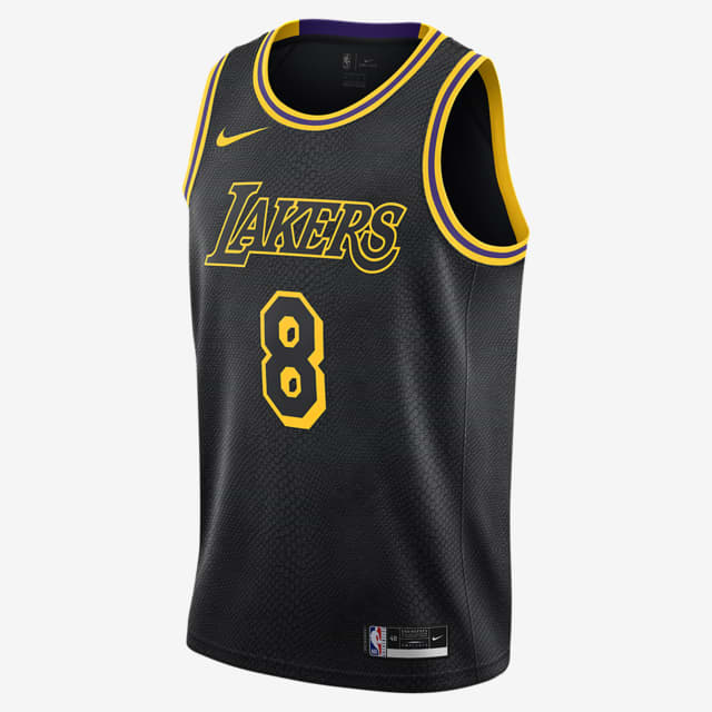 Available Now: Nike Lakers Kobe Bryant "Black Mamba" Edition Jersey