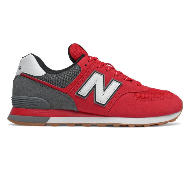Under Retail: New Balance 574 "Grey Red"