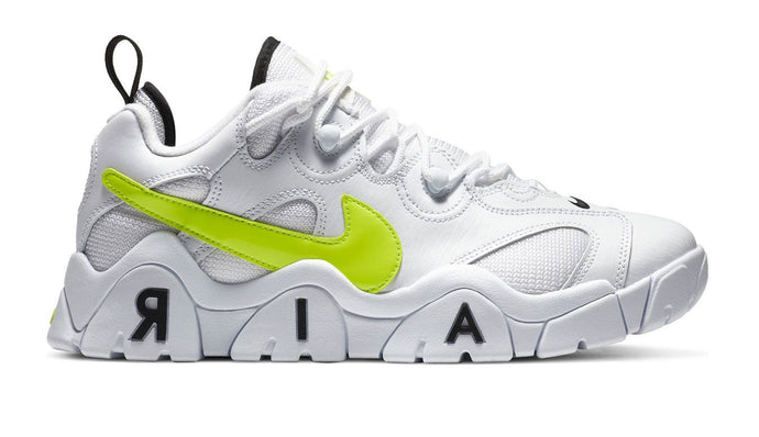 Under Retail: Nike Air Barrage Low "White Volt"