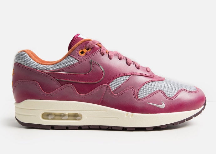 Available Now: Patta x Nike Air Max 1 "Rush Maroon"
