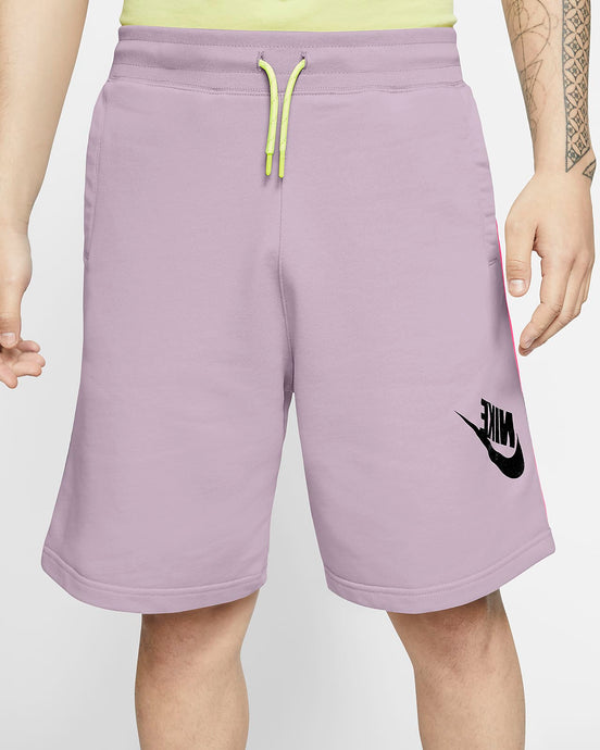 Under Retail: Nike Sportswear French Terry Shorts "Iced Lilac"