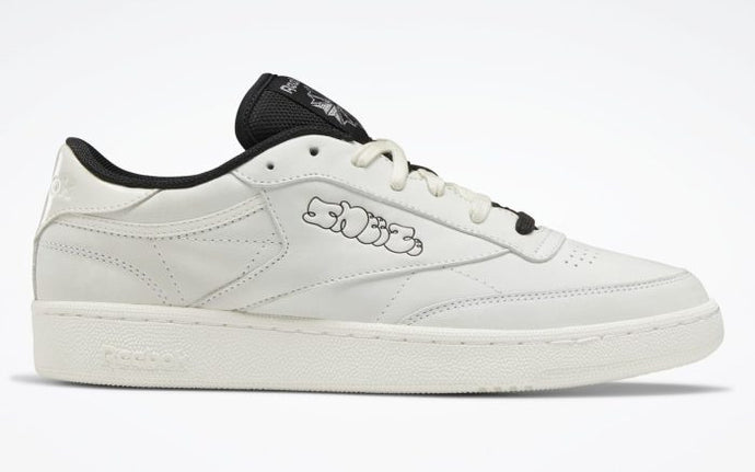 Available Now: Sneeze Mag x Reebok Club C Revenge "White Silver Met"