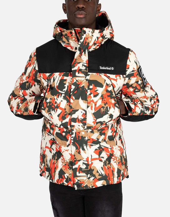 Under Retail: Timberland Camo Outdoor Puffer Jacket